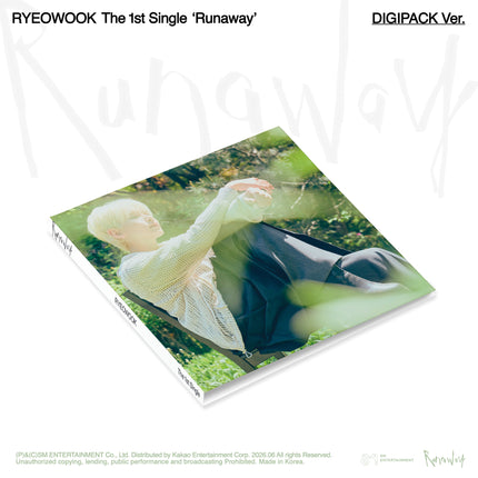 RyeoWook - 1st Single Album [Runaway] DIGIPACK Ver.