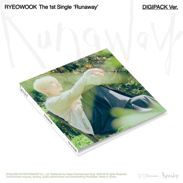 RyeoWook - 1st Single Album [Runaway] DIGIPACK Ver.