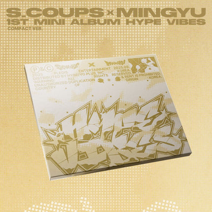 S.COUPS X MINGYU (SEVENTEEN) - 1st Mini Album [HYPE VIBES] COMPACT Ver.