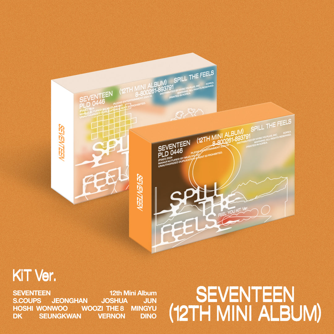 Kpop Album Wholesale SEVENTEEN - 12th Mini Album [SPILL THE FEELS