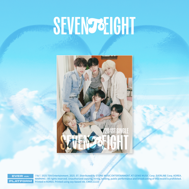 SEVENTOEIGHT - 1st Single [SEVENTOEIGHT] EVER Ver.