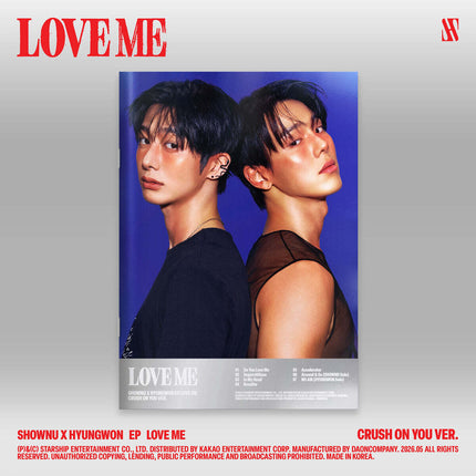 SHOWNU X HYUNGWON - EP [LOVE ME] CRUSH ON YOU Ver.