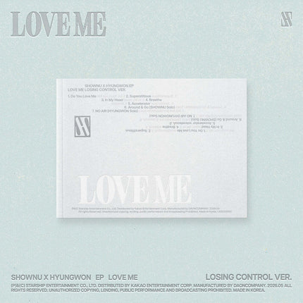 SHOWNU X HYUNGWON - EP [LOVE ME] LOSING CONTROL Ver.