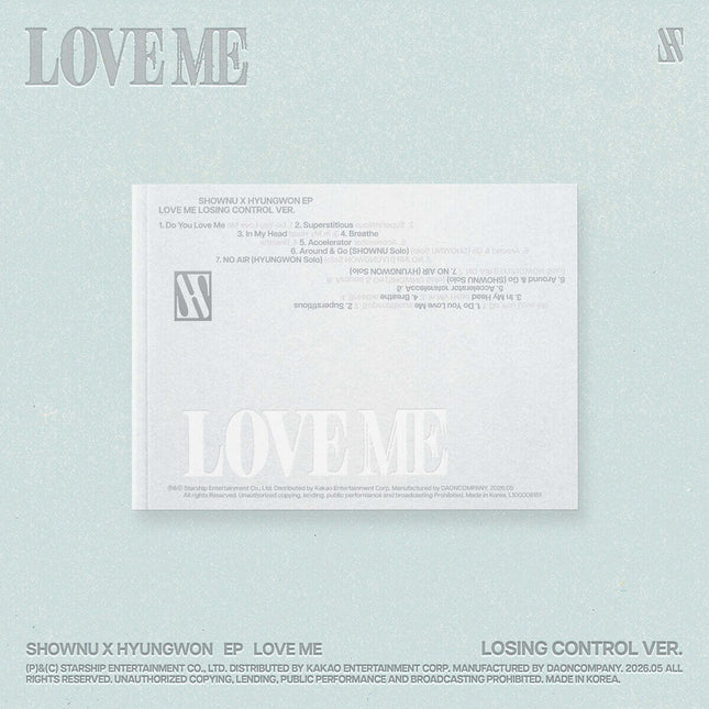 SHOWNU X HYUNGWON - EP [LOVE ME] LOSING CONTROL Ver.