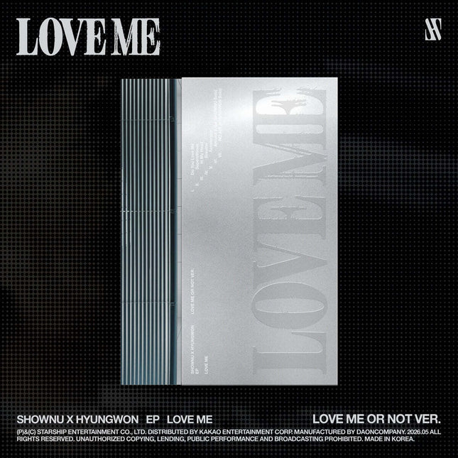 SHOWNU X HYUNGWON - EP [LOVE ME] LOVE ME OR NOT Ver.