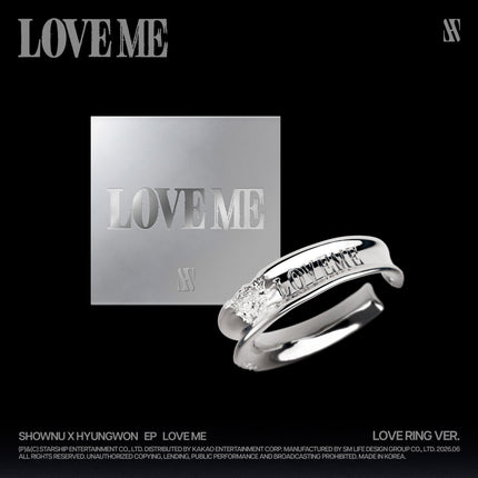 SHOWNU X HYUNGWON - EP [LOVE ME] LOVE RING Ver.