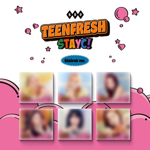 STAYC - 3RD MINI ALBUM [TEENFRESH] DIGIPACK Ver. Kpop Album - Kpop Wholesale | Seoufly