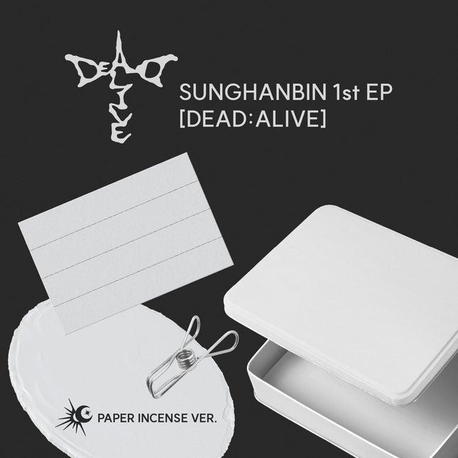 SUNGHANBIN - 1st EP [DEAD:ALIVE] Paper Incense Ver.