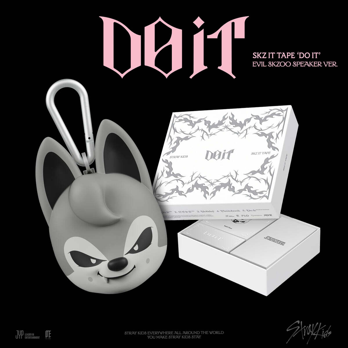 straykids DOITポップアップ　タンブラー　ジニレット　jiniret 💖 STRAY KIDS DO IT Pop Up Store in Beijing SKZOO Tumbler 860ml