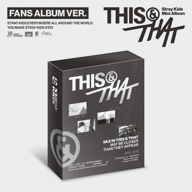 Stray Kids - [THIS & THAT] FANS ALBUM Ver.