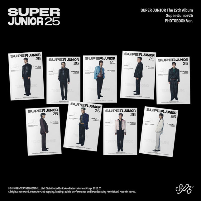 Super Junior - 12th Album [Super Junior25] PHOTOBOOK Ver.