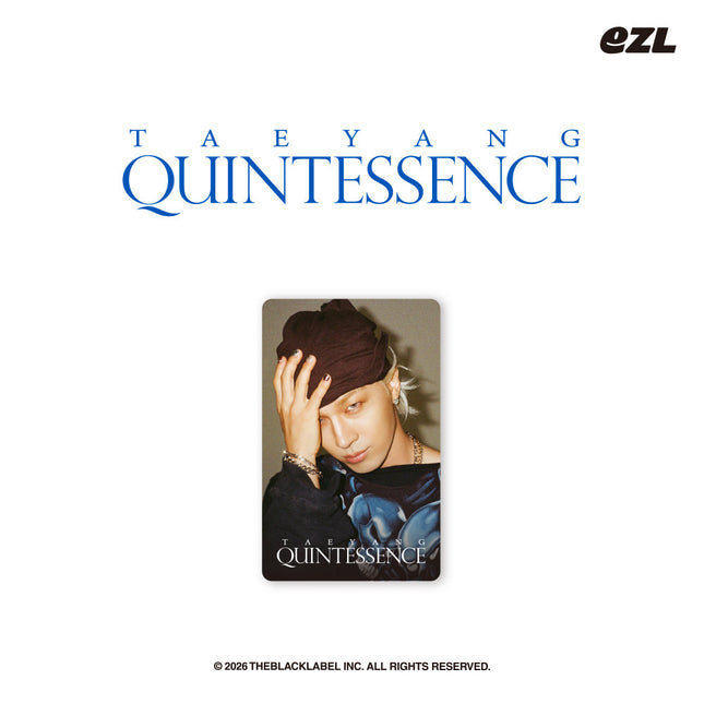 TAEYANG - [QUINTESSENCE] EZL Transportation Card (Korea)