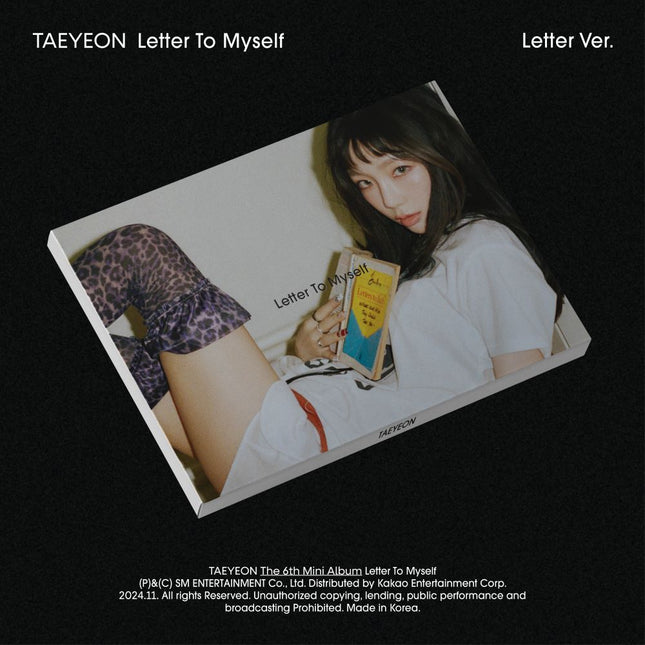 TAEYEON - 6th Mini Album [Letter To Myself] Letter Ver.
