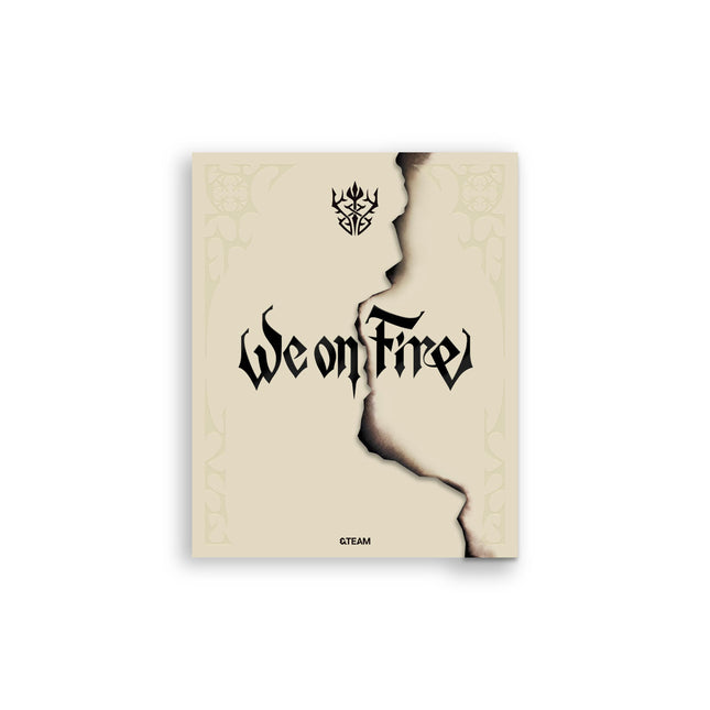 &TEAM - 3rd EP [We on Fire] LIMITED EDITION