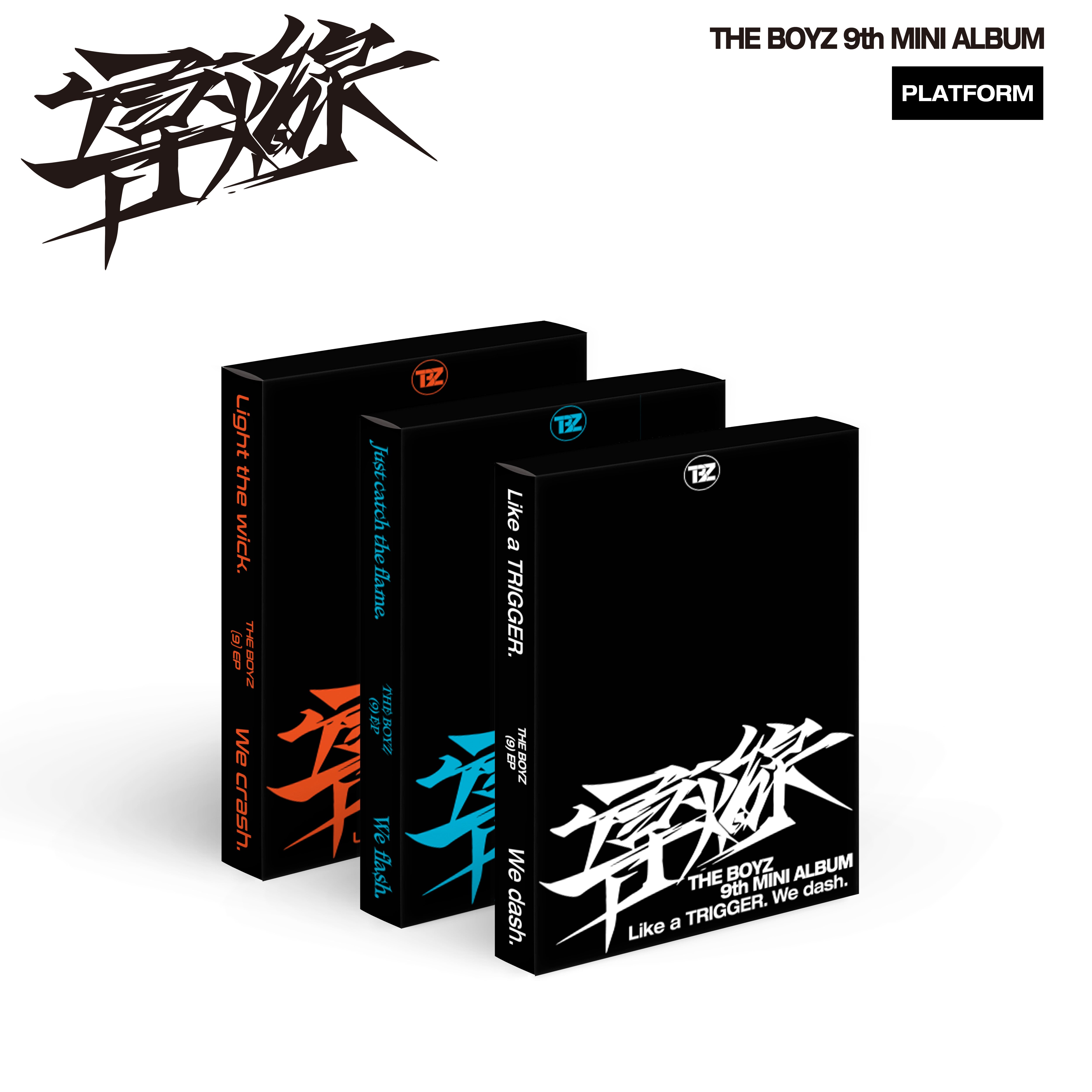 Kpop Album Wholesale THE BOYZ - 9th Mini Album [導火線 (도화선