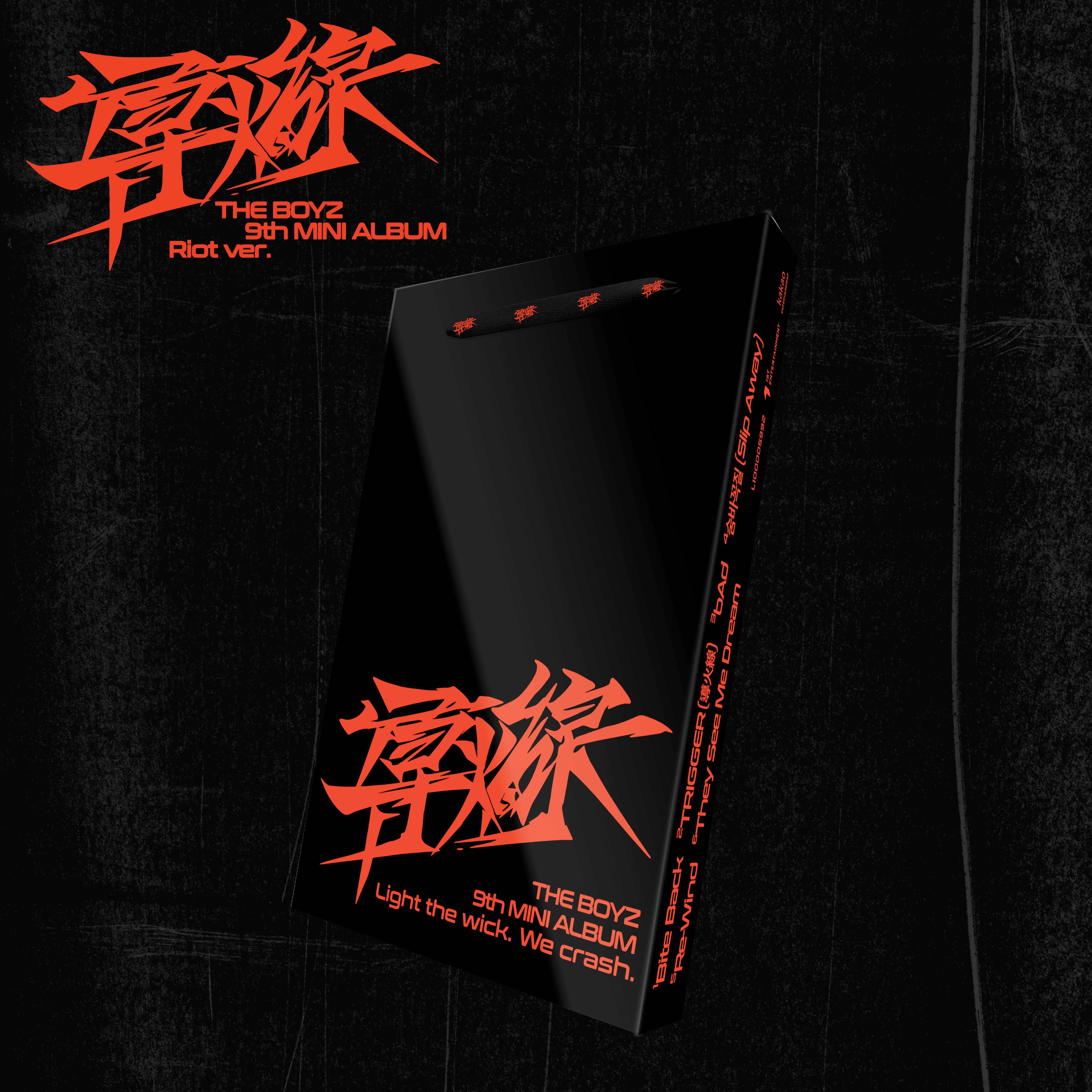 Kpop Album Wholesale THE BOYZ - 9th Mini Album [導火線 (도화선