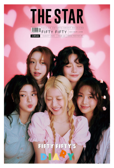 THE STAR - [2025, August] - Cover : FIFTY FIFTY TYPE A