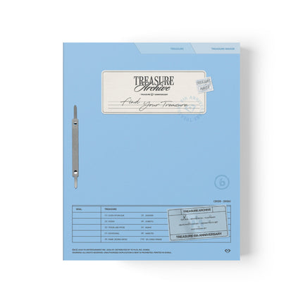 TREASURE - [TREASURE ARCHIVE : TREASURE 6th ANNIVERSARY]