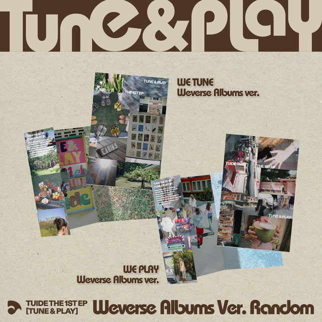 TUIDE - The 1st EP [TUNE & PLAY] Weverse Albums Ver.