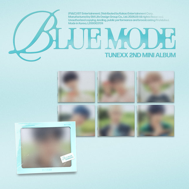 TUNEXX - 2nd Mini Album [BLUE MODE] INDIVIDUAL MODE Ver.