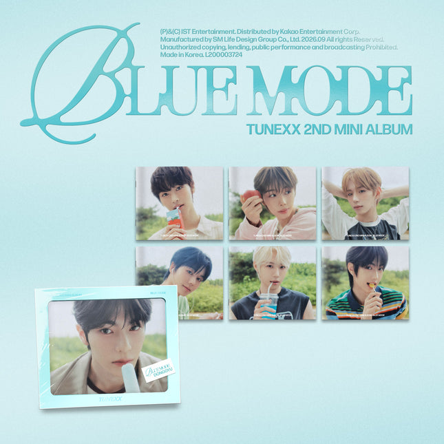 TUNEXX - 2nd Mini Album [BLUE MODE] INDIVIDUAL MODE Ver.