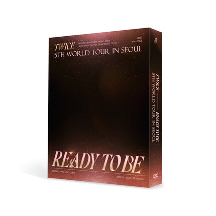 TWICE - 5TH WORLD TOUR [READY TO BE] IN SEOUL DVD Ver.