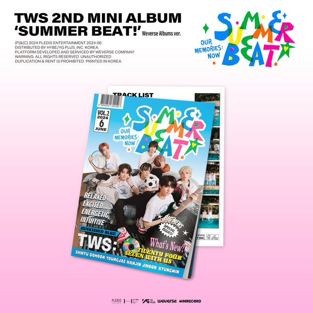 TWS - 2nd Mini Album [SUMMER BEAT!] Weverse Albums ver.