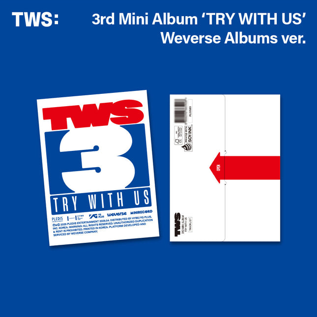 TWS - 3rd Mini Album [TRY WITH US] Weverse Albums Ver.