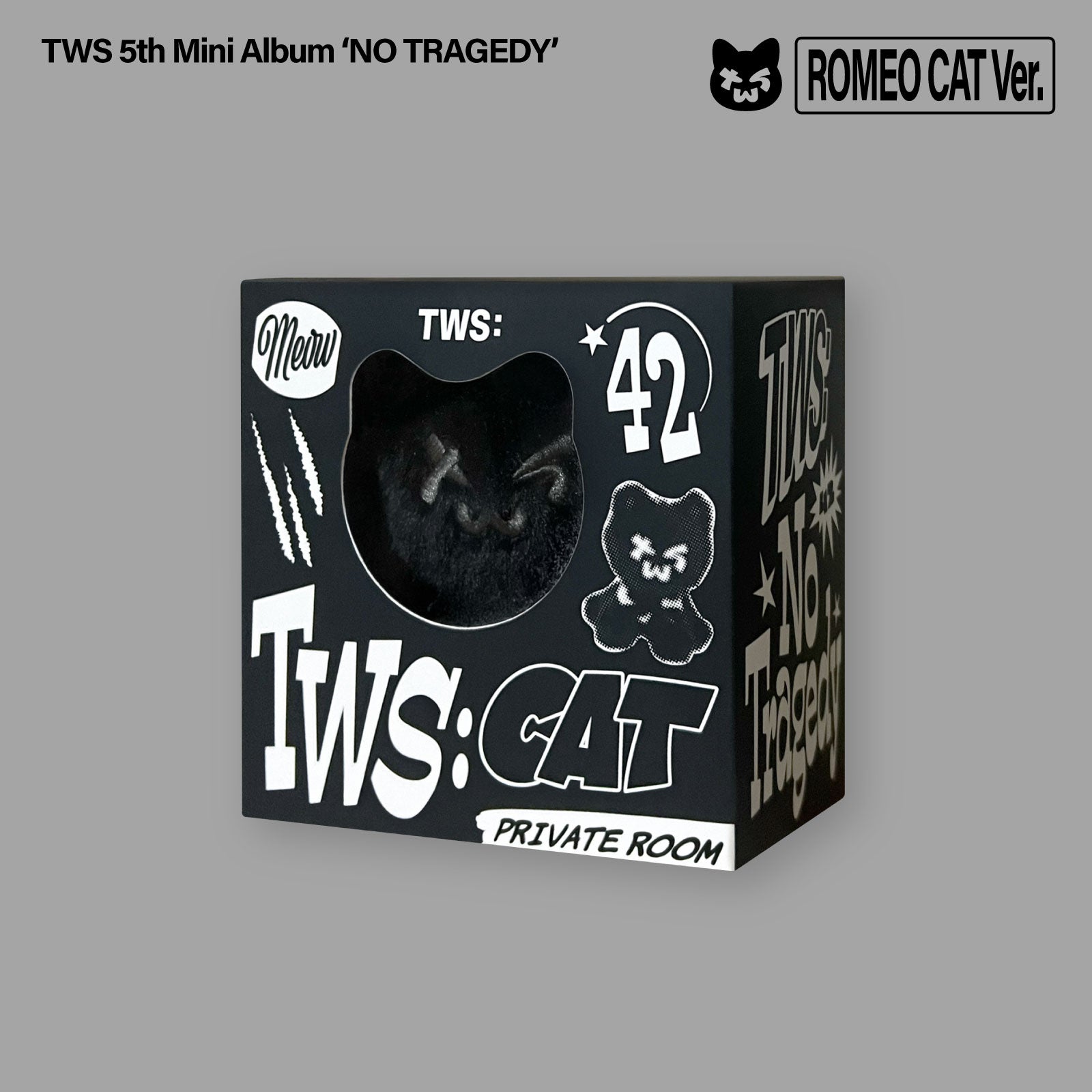 Kpop Album Wholesale TWS - 5th Mini Album [NO TRAGEDY] ROMEO CAT