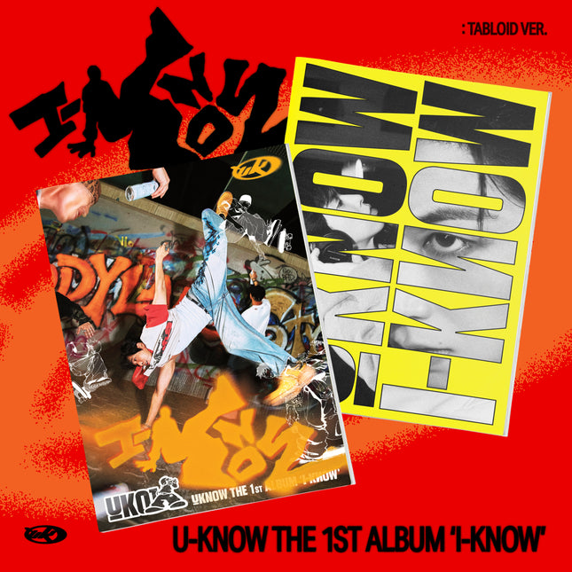 U-Know - 1st Album [I-KNOW] Tabloid Ver.