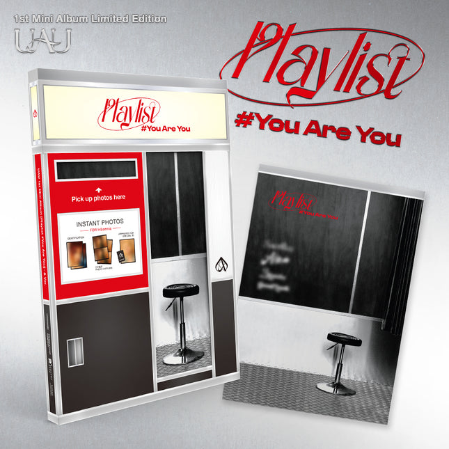 UAU - 1st Mini Album [Playlist #You Are You] & Ver. (Limited Edition)