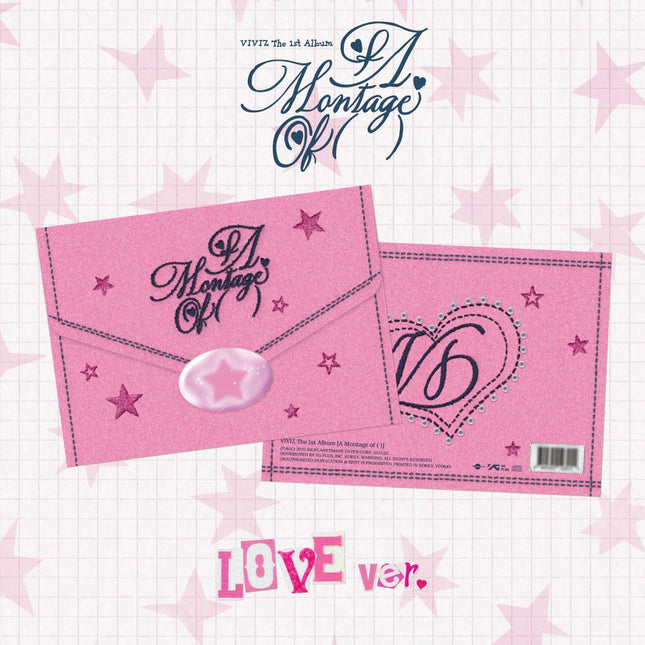 VIVIZ - 1st Album [A Montage of ( )] LOVE Ver.