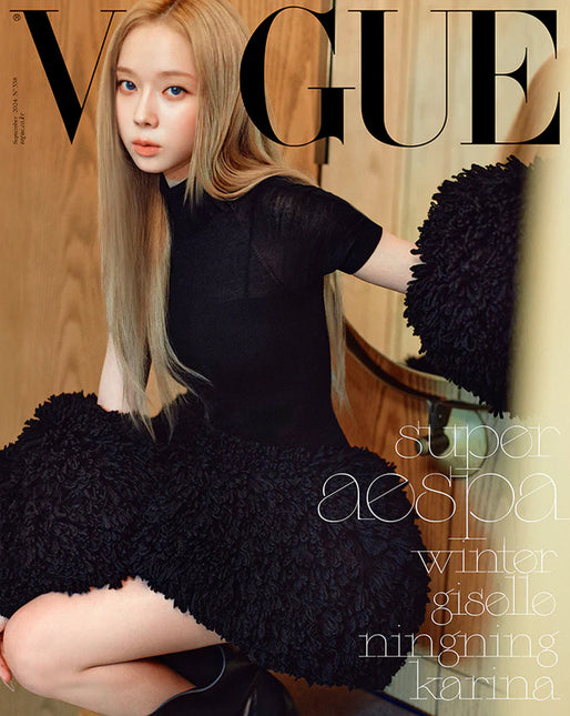 VOGUE - [2024, September] - Cover : aespa WINTER TYPE E