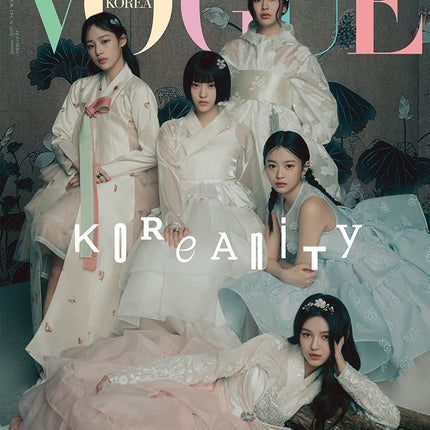 VOGUE - [2025, January] - Cover : MINJI, HANNI, DANIELLE, HAERIN, HYEIN TYPE A