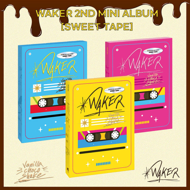 WAKER - 2ND MINI ALBUM [Sweet Tape]