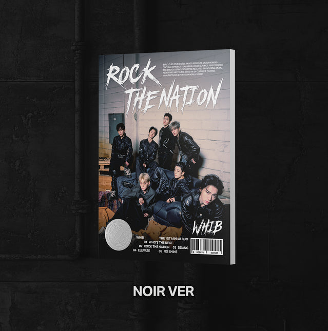 WHIB - 1st Mini Album [ROCK THE NATION] NOIR Ver.