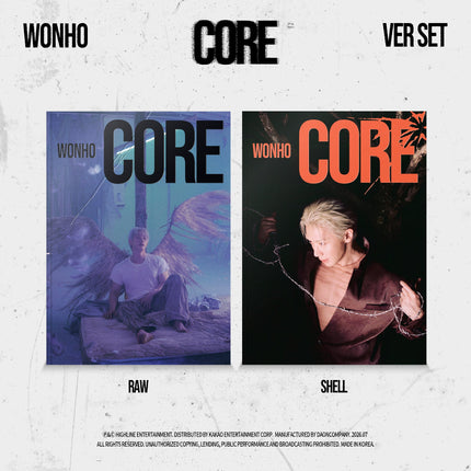 WONHO - EP [CORE] Raw Ver. / Shell Ver.