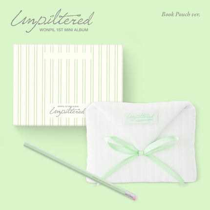 WONPIL - 1st Mini Album [Unpiltered] Book Pouch Ver.
