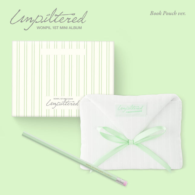 WONPIL - 1st Mini Album [Unpiltered] Book Pouch Ver.