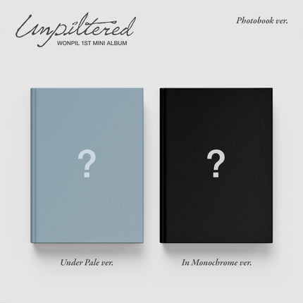 WONPIL - 1st Mini Album [Unpiltered] Photobook Ver.
