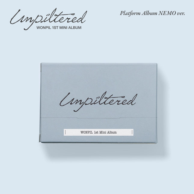 WONPIL - 1st Mini Album [Unpiltered] Platform Album NEMO Ver.