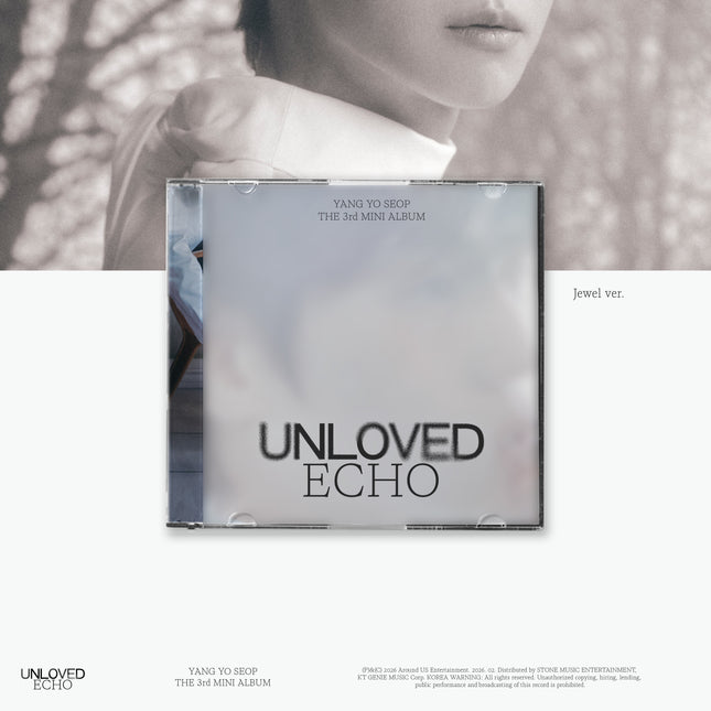 YANG YO SEOP - 3rd Mini Album [Unloved Echo] Jewel Ver.