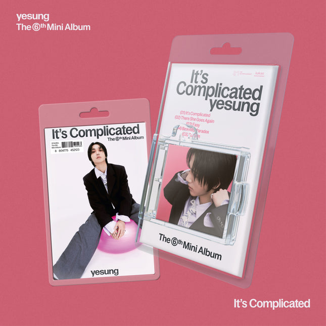 YESUNG - 6th Mini Album [It's Complicated] SMini Ver. (Smart Album)
