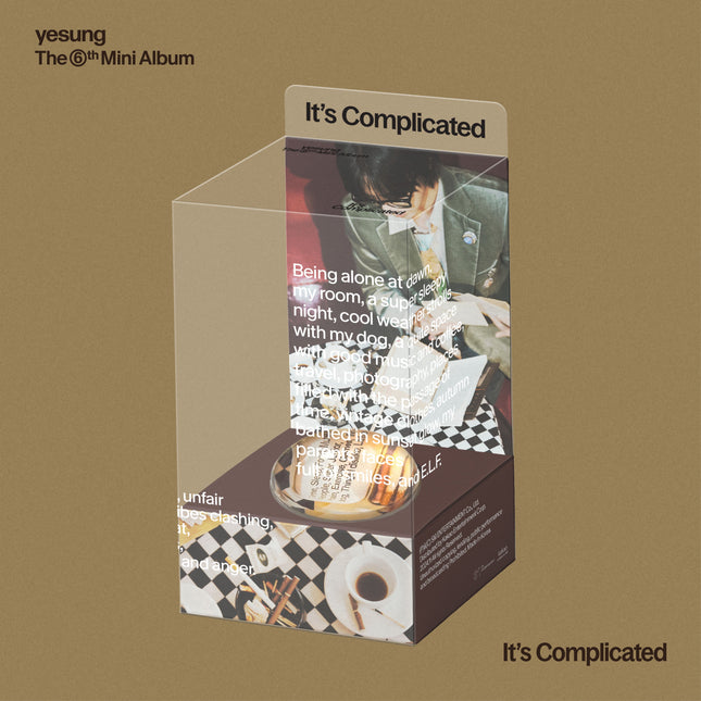 YESUNG - 6th Mini Album [It's Complicated] Special Ver. (Smart Album)