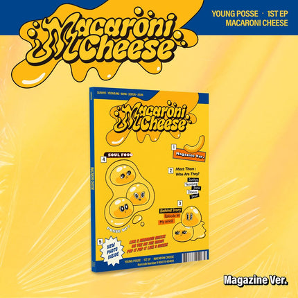 YOUNG POSSE - EP [MACARONI CHEESE] Magazine Ver.