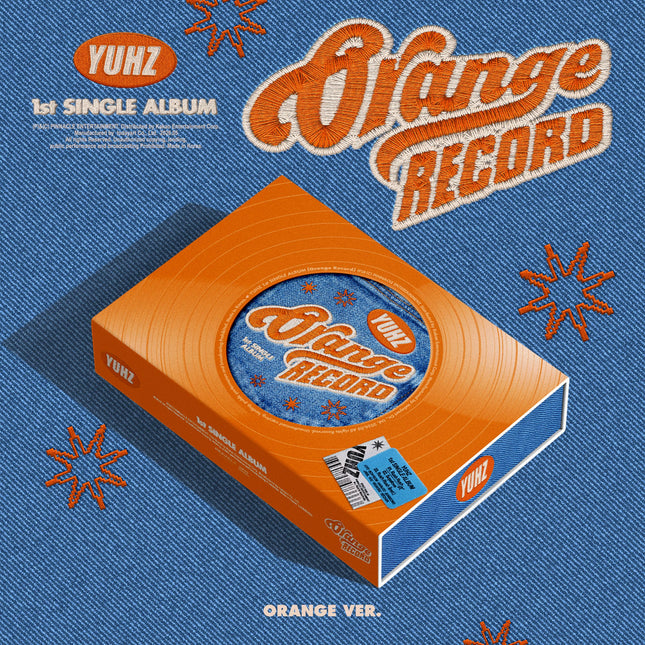 YUHZ - 1st Single Album [Orange Record] Orange Ver.