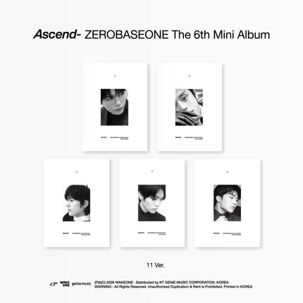 ZEROBASEONE - 6th Mini Album [Ascend-] 11 Ver.