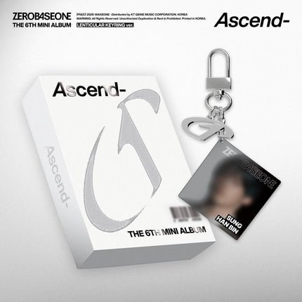 ZEROBASEONE - 6th Mini Album [Ascend-] LENTICULAR KEYRING Ver.