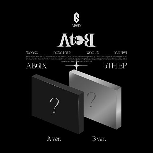 AB6IX - A to B [5th EP] Kpop Album - Kpop Wholesale | Seoufly