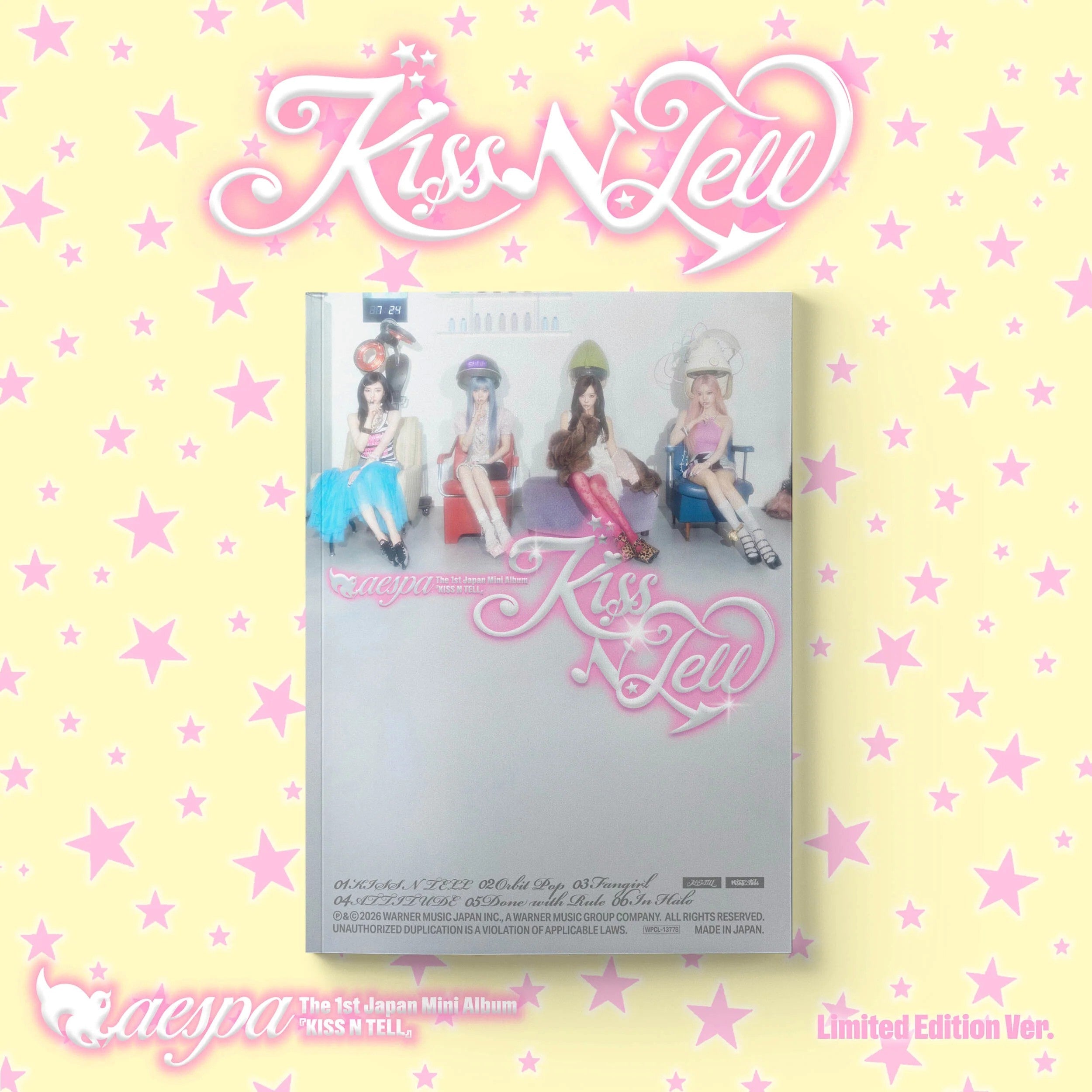 aespa - 1st Japan Mini Album [KISS N TELL] Limited Edition Ver